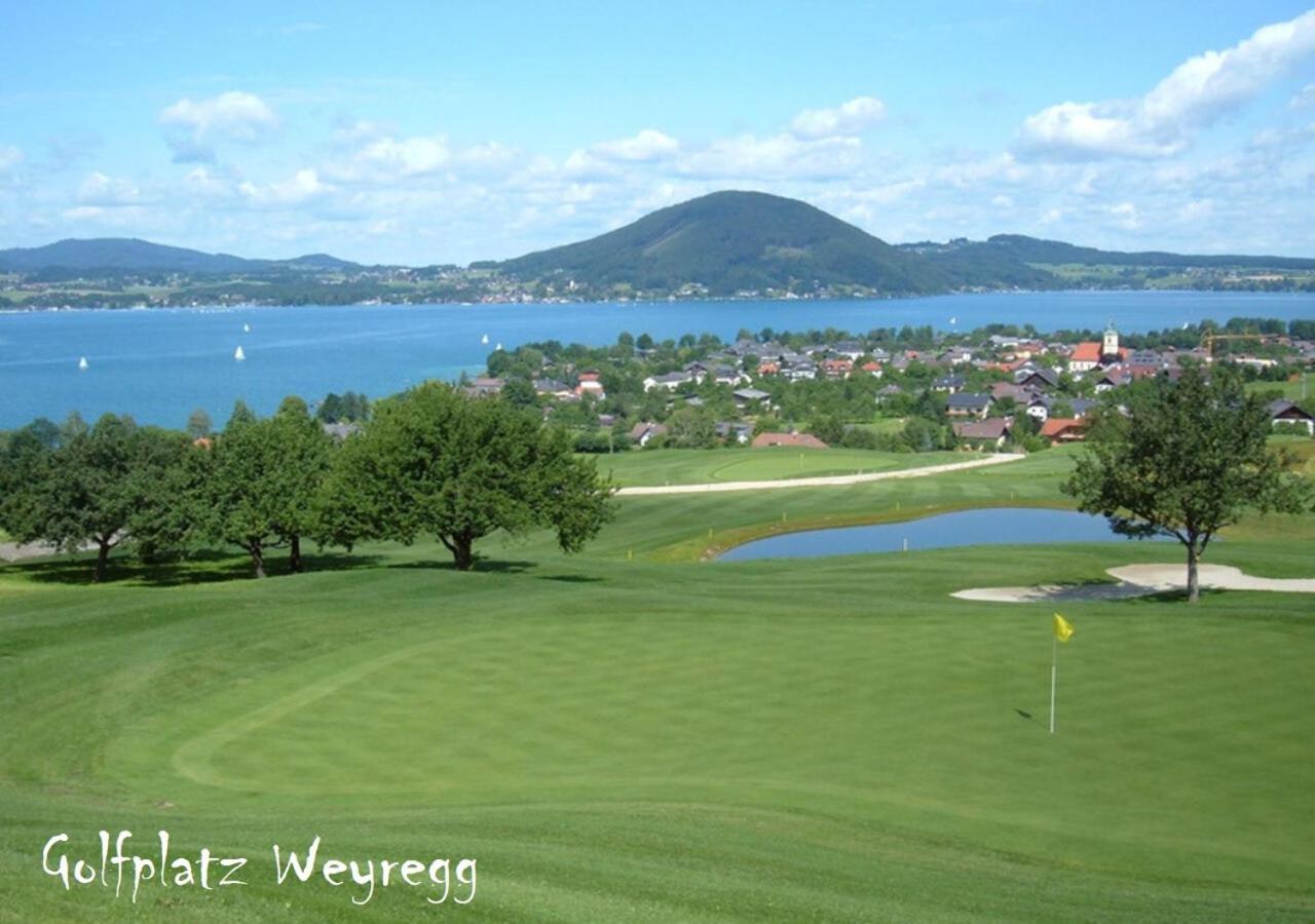 Ferienwohnungen Jodlbauerhof Weyregg Ngoại thất bức ảnh